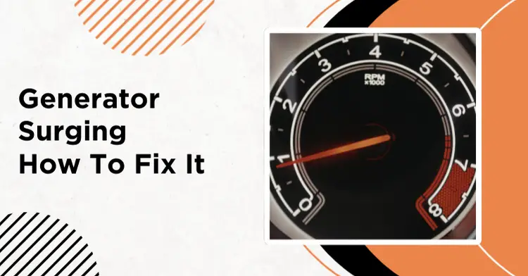 Generator surging up and down: how to fix guide