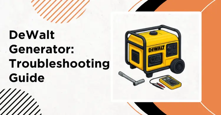 dewalt generator troubleshooting